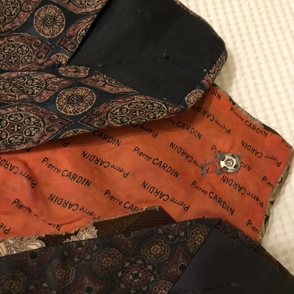 Vintage Clutch made from Vintage Designer Men's Ties - Picture 7 of 12